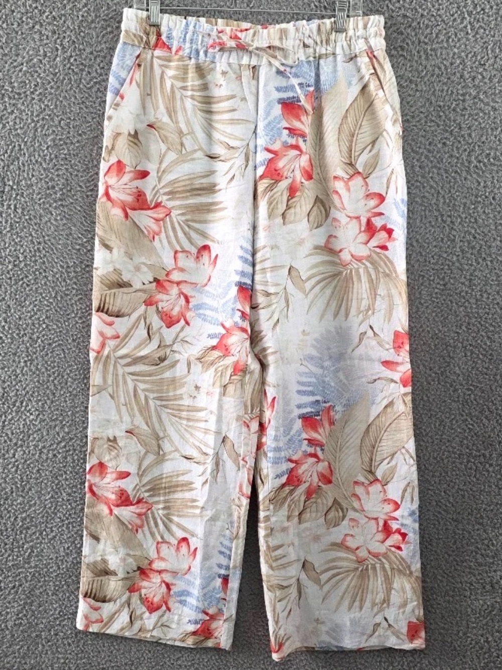 Tommy Bahama Tropical Wide Leg  Linen Pants